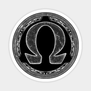 Omega Symbol Magnet